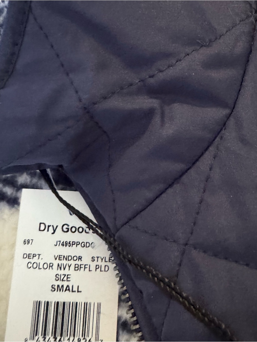 NWT small dry goods reversible vest - Picture 2 of 3
